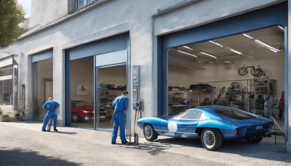 La localisation précise du garage WD France